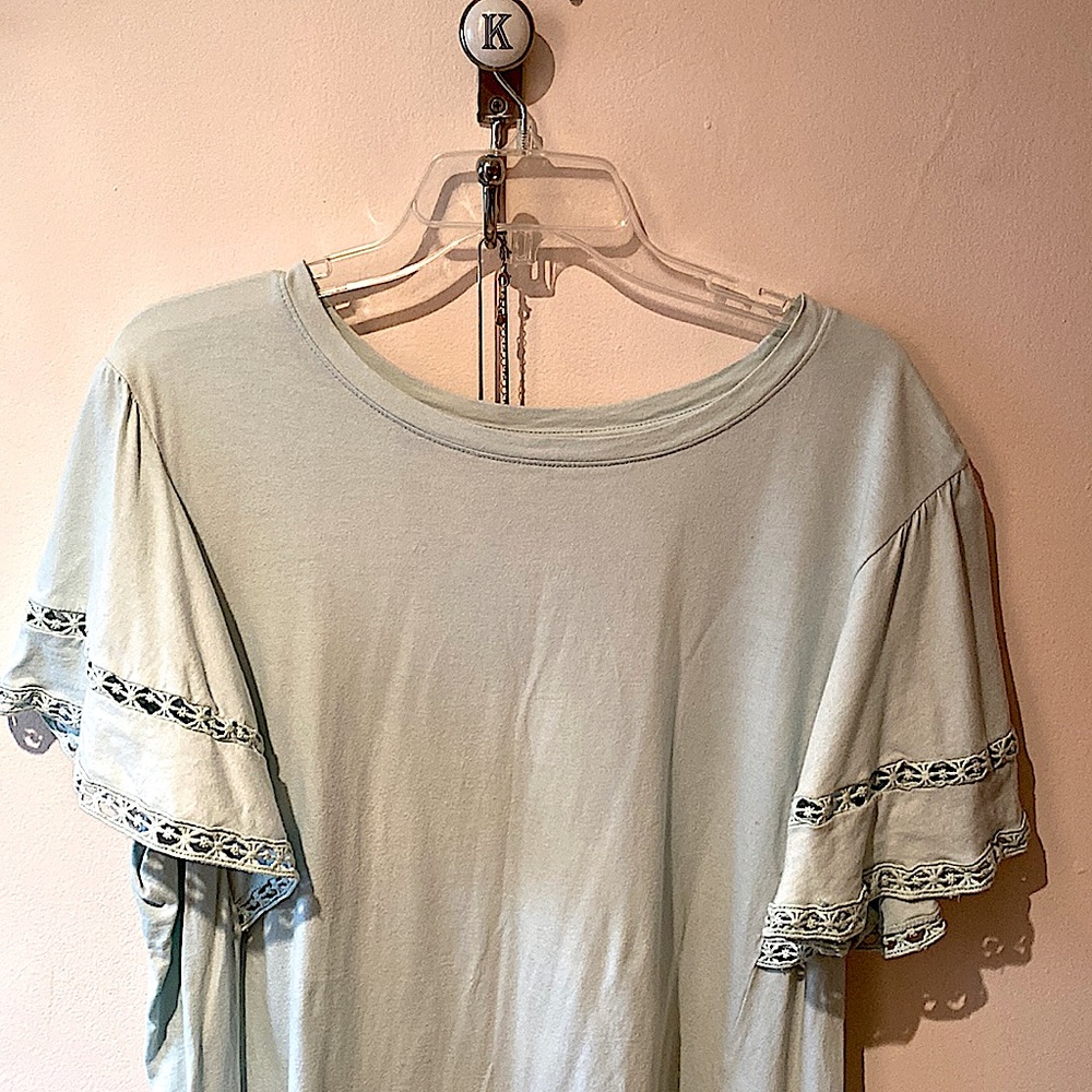 AVA And Viv, flutter sleeve t-shirt